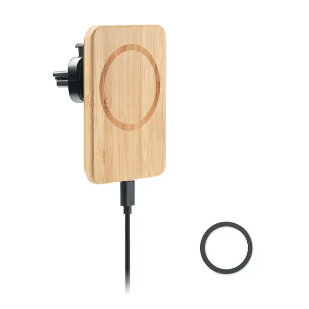 NAGO Magnetic wireless charger 15W Wood