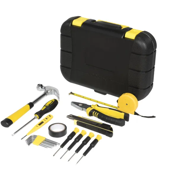 Sounion 16-piece tool box - STAC Solid black