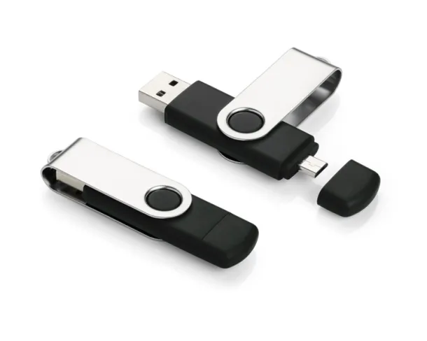 TWISTER 16 GB OTG USB flash drive Black