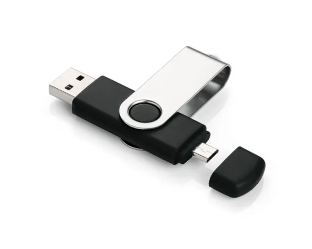 TWISTER 16 GB OTG USB flash drive Black