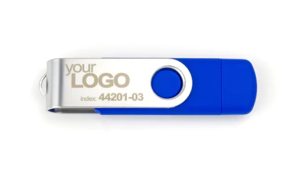 TWISTER 16 GB OTG USB flash drive Blue