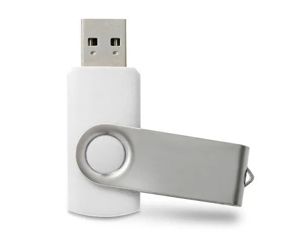 TWISTER 16 GB USB memorijski stick biały