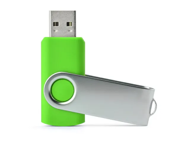 TWISTER 16 GB USB flash drive Light green