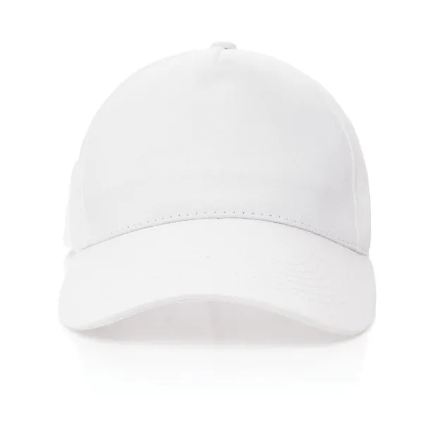 Impact 5 panel 190gr Rcotton cap with AWARE™ tracer - XD Collection White 