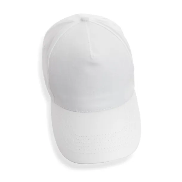 Impact 5 panel 190gr Rcotton cap with AWARE™ tracer - XD Collection White 