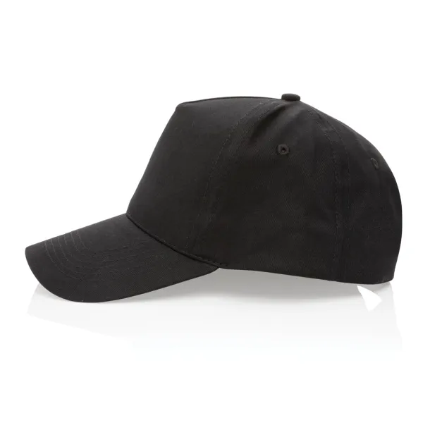 Impact 5 panel 190gr Rcotton cap with AWARE™ tracer - XD Collection Black 