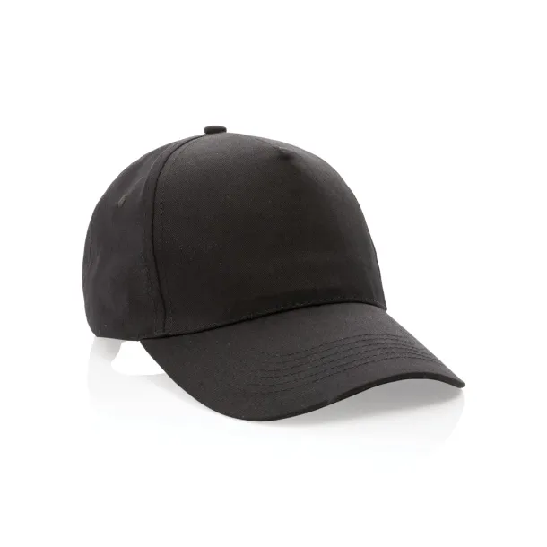 Impact 5 panel 190gr Rcotton cap with AWARE™ tracer - XD Collection Black 