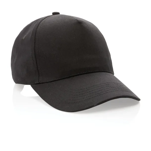 Impact 5 panel 190gr Rcotton cap with AWARE™ tracer - XD Collection Black 