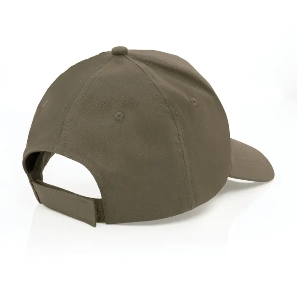 Impact 190gr kapa šilterica od recikliranog pamuka s AWARE™ tragačem - 5 panela - XD Collection Zelena 