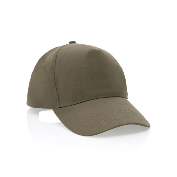 Impact 190gr kapa šilterica od recikliranog pamuka s AWARE™ tragačem - 5 panela - XD Collection Zelena 