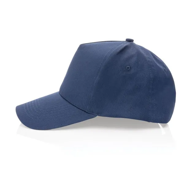 Impact 190gr kapa šilterica od recikliranog pamuka s AWARE™ tragačem - 5 panela - XD Collection Mornarsko plava 