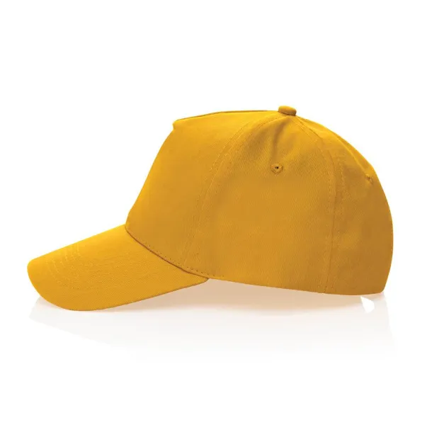 Impact 5 panel 190gr Rcotton cap with AWARE™ tracer - XD Collection Yellow 