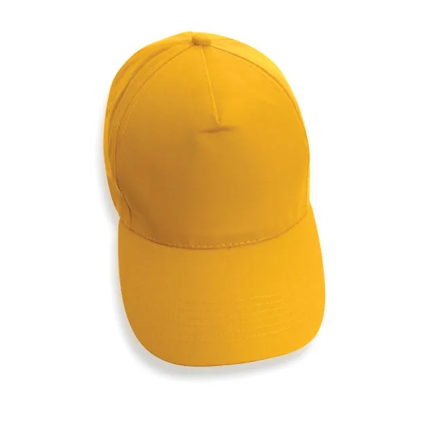 Impact 5 panel 190gr Rcotton cap with AWARE™ tracer - XD Collection Yellow 