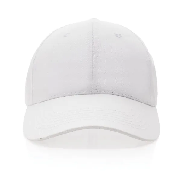 Impact 6 panel 190gr Rcotton cap with AWARE™ tracer - XD Collection White 