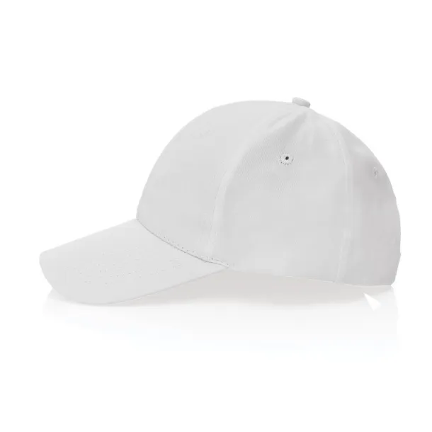 Impact 190gr kapa šilterica od recikliranog pamuka s AWARE™ tragačem - 6 panela - XD Collection Bijela 