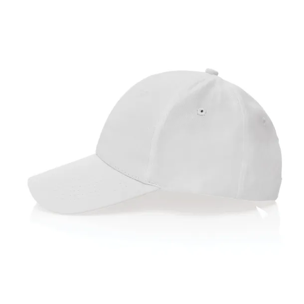 Impact 6 panel 190gr Rcotton cap with AWARE™ tracer - XD Collection White 