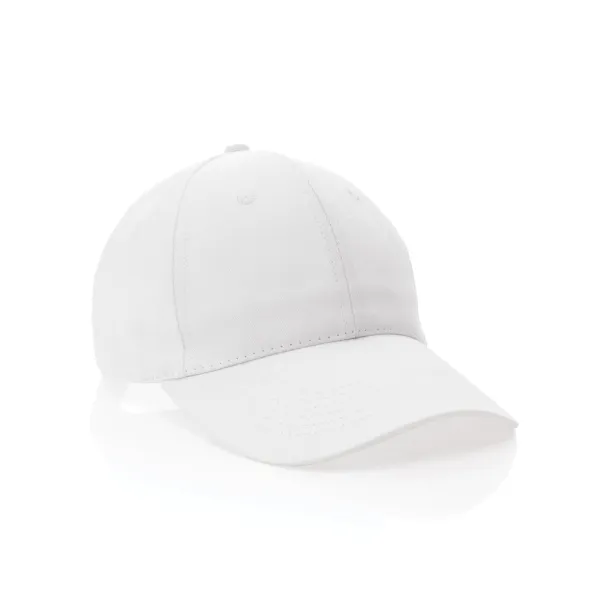 Impact 6 panel 190gr Rcotton cap with AWARE™ tracer - XD Collection White 