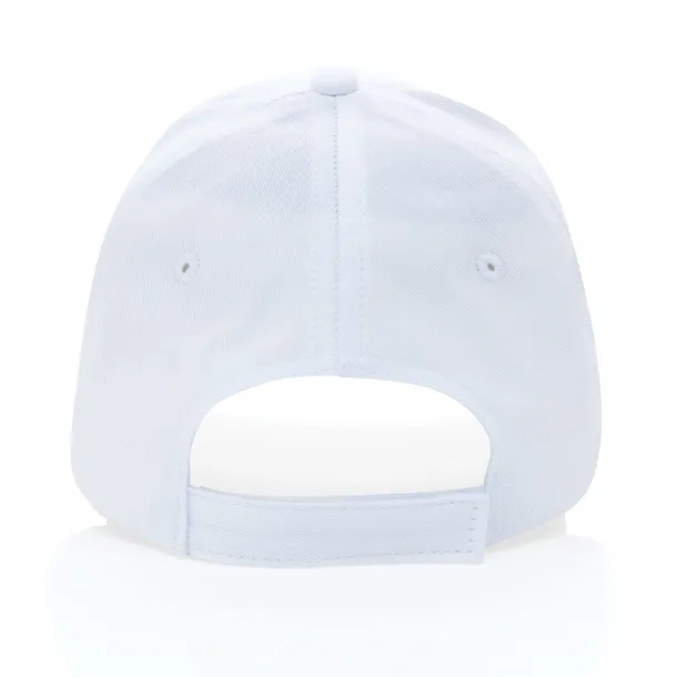 Impact 6 panel 190gr Rcotton cap with AWARE™ tracer - XD Collection White 