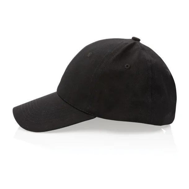 Impact 6 panel 190gr Rcotton cap with AWARE™ tracer - XD Collection Black 