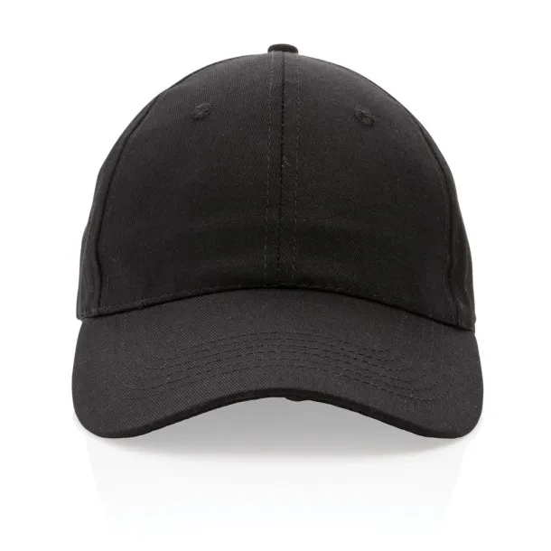 Impact 6 panel 190gr Rcotton cap with AWARE™ tracer - XD Collection Black 