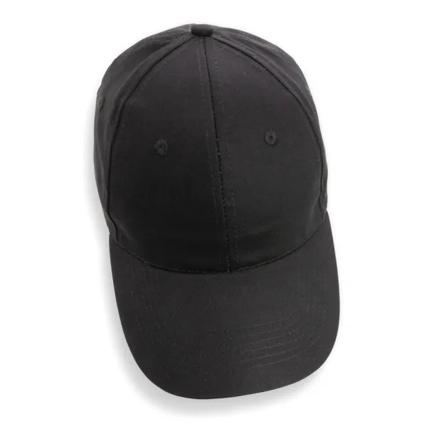 Impact 6 panel 190gr Rcotton cap with AWARE™ tracer - XD Collection Black 