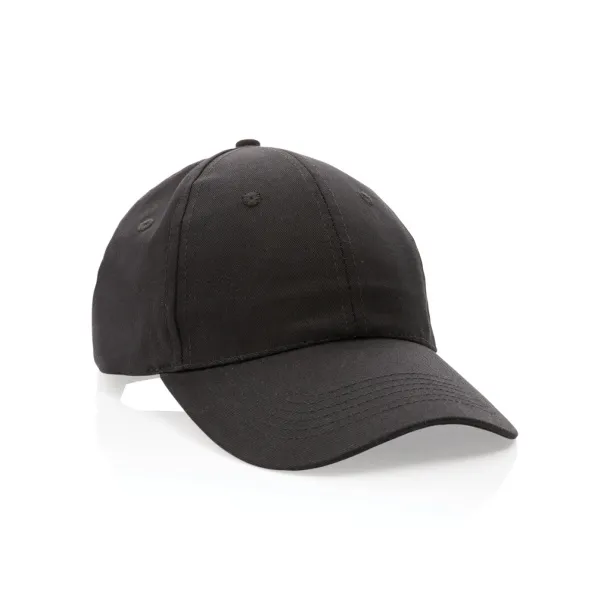 Impact 6 panel 190gr Rcotton cap with AWARE™ tracer - XD Collection Black 