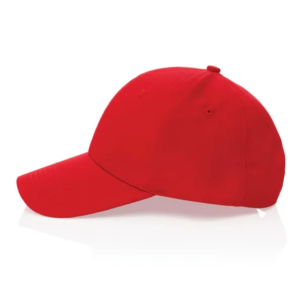 Impact 6 panel 190gr Rcotton cap with AWARE™ tracer - XD Collection Red 