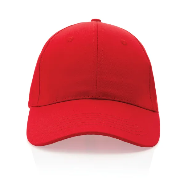 Impact 6 panel 190gr Rcotton cap with AWARE™ tracer - XD Collection Red 