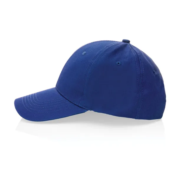 Impact 190gr kapa šilterica od recikliranog pamuka s AWARE™ tragačem - 6 panela - XD Collection Plava 