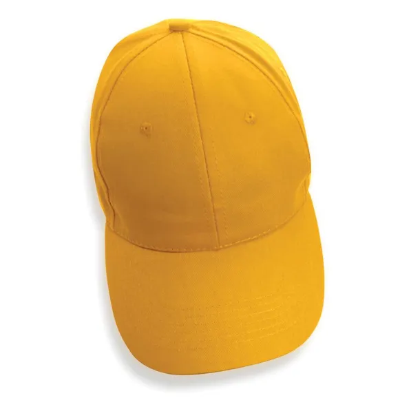 Impact 6 panel 190gr Rcotton cap with AWARE™ tracer - XD Collection Yellow 