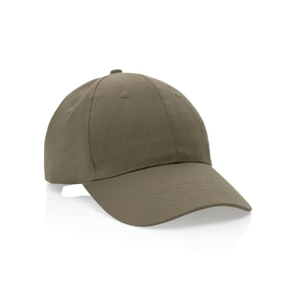 Impact 190gr kapa šilterica od recikliranog pamuka s AWARE™ tragačem - 6 panela - XD Collection Zelena 