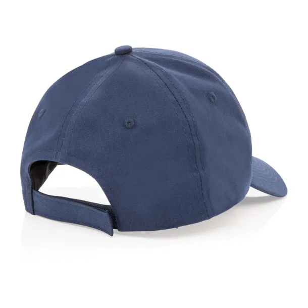 Impact 190gr kapa šilterica od recikliranog pamuka s AWARE™ tragačem - 6 panela - XD Collection Mornarsko plava 