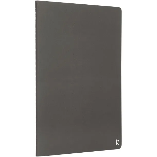 Karst® 2-dijelni set dnevnika od kamenog papira A5 - Karst® Slate grey