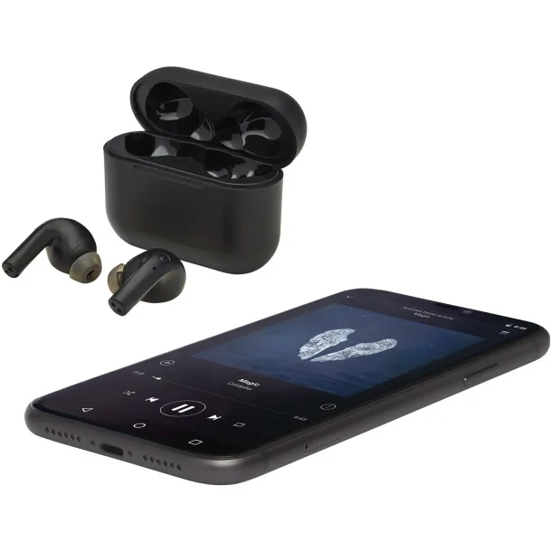 Braavos 2 True Wireless auto pair earbuds Solid black