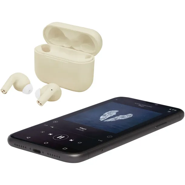 Braavos 2 True Wireless auto pair earbuds Ivory cream