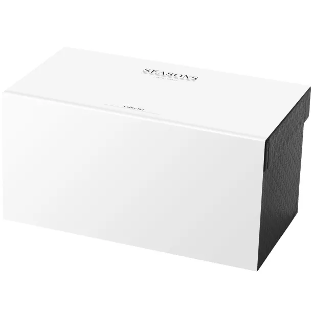 Boda 2-djelni set staklenih šalica za kavu, 200 ml - Seasons Bijela