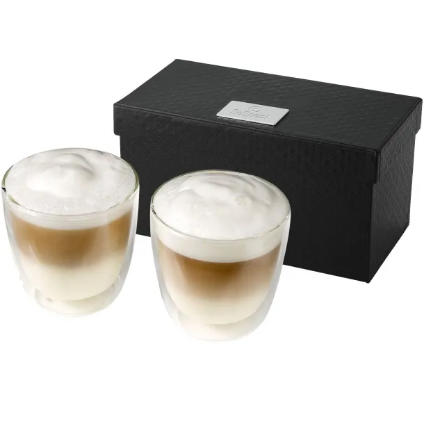 Boda 2-piece glass coffee cup set - Seasons White