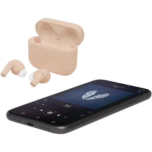 Braavos 2 True Wireless auto pair earbuds Pale blush pink