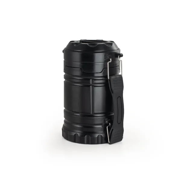 OLYMPOS 2-in-1 lantern in ABS and PS Black