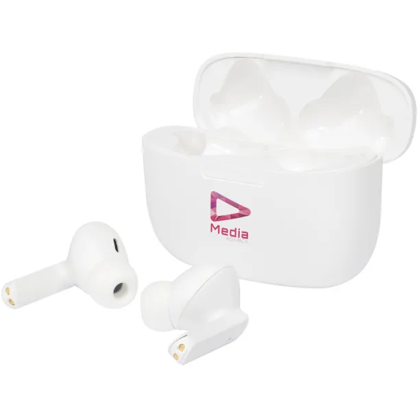 Essos 2.0 True Wireless auto pair earbuds with case White