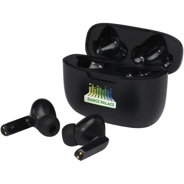 Essos 2.0 True Wireless auto pair earbuds with case Solid black