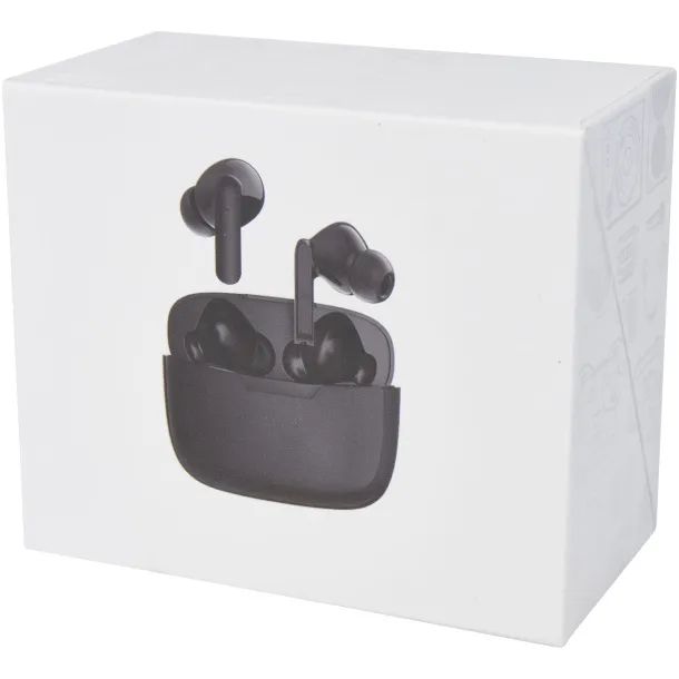 Essos 2.0 True Wireless auto pair earbuds with case Solid black