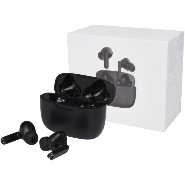 Essos 2.0 True Wireless auto pair earbuds with case Solid black