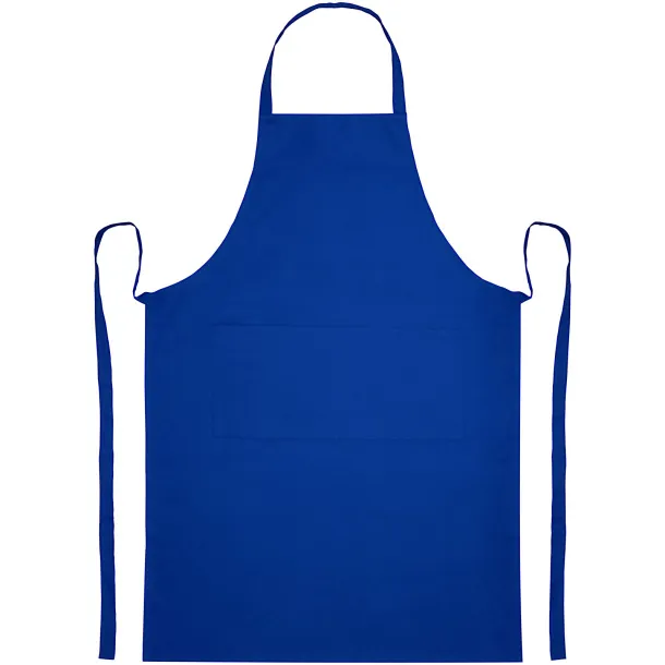 Orissa 200 g/m2 GOTS organic cotton apron Royal blue