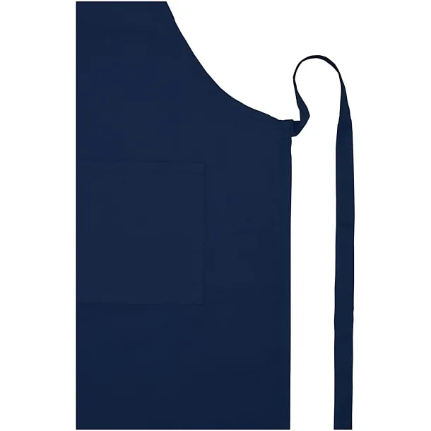 Orissa 200 g/m2 GOTS organic cotton apron Navy Blue