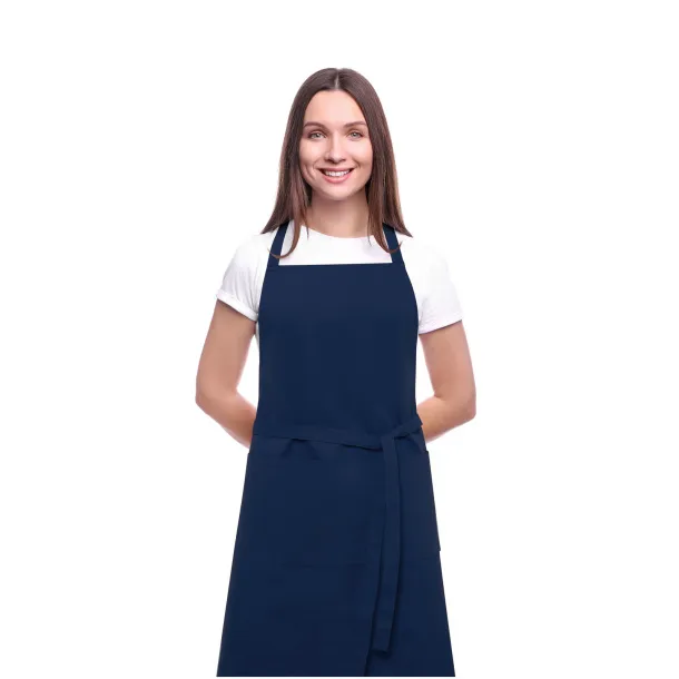 Orissa 200 g/m2 GOTS organic cotton apron Navy Blue