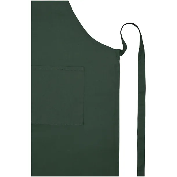 Orissa 200 g/m2 GOTS organic cotton apron Forest green