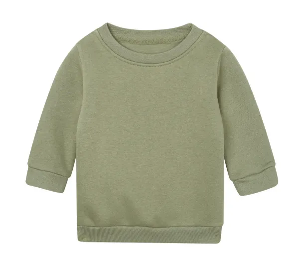  Baby Essential Sweatshirt - Babybugz Soft Olive