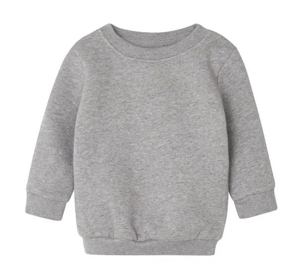  Baby Essential Sweatshirt - Babybugz Heather Grey Melange