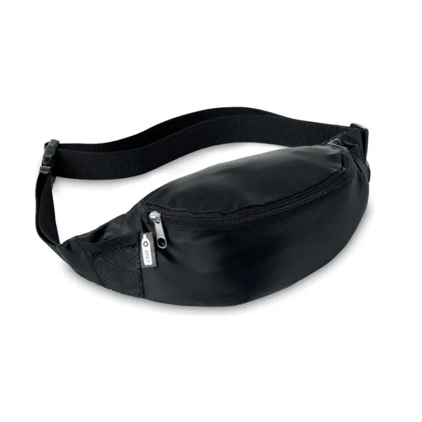 HULABAG Waist bag in 210D RPET poly Black